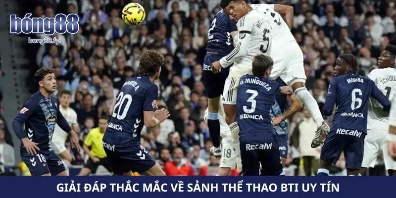 Giải đáp thắc mắc về sảnh thể thao BTI uy tín