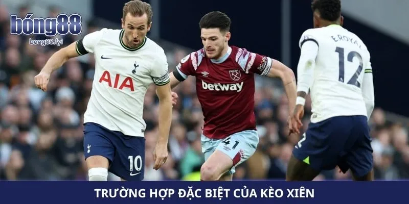 Trường hợp đặc biệt của kèo xiên